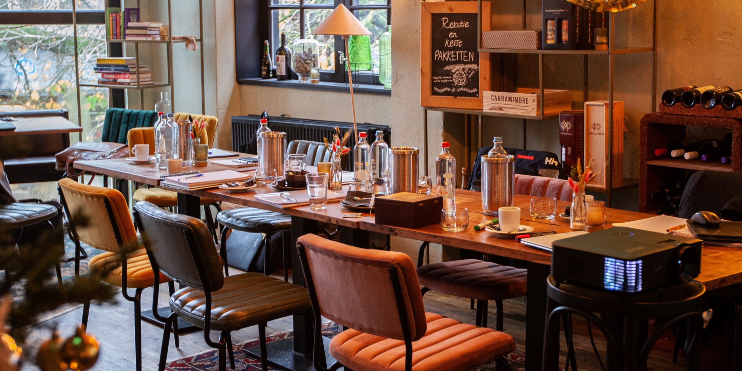 Vergaderen Wijnbar OAK Zwolle