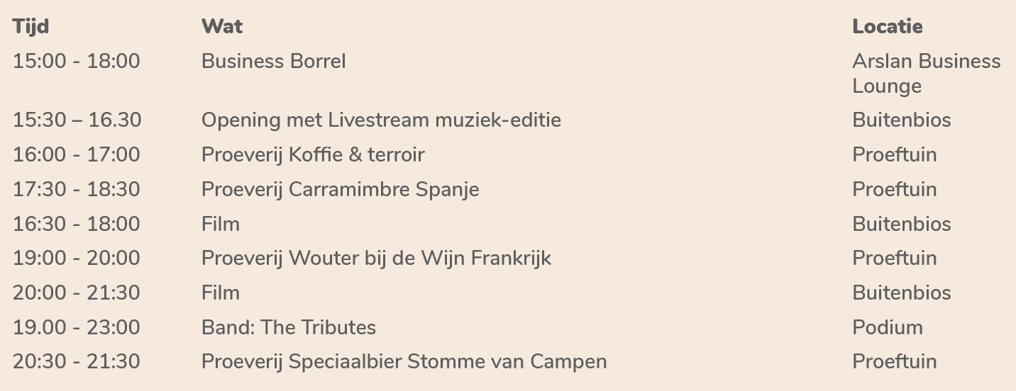 Vrijdag 26 aug